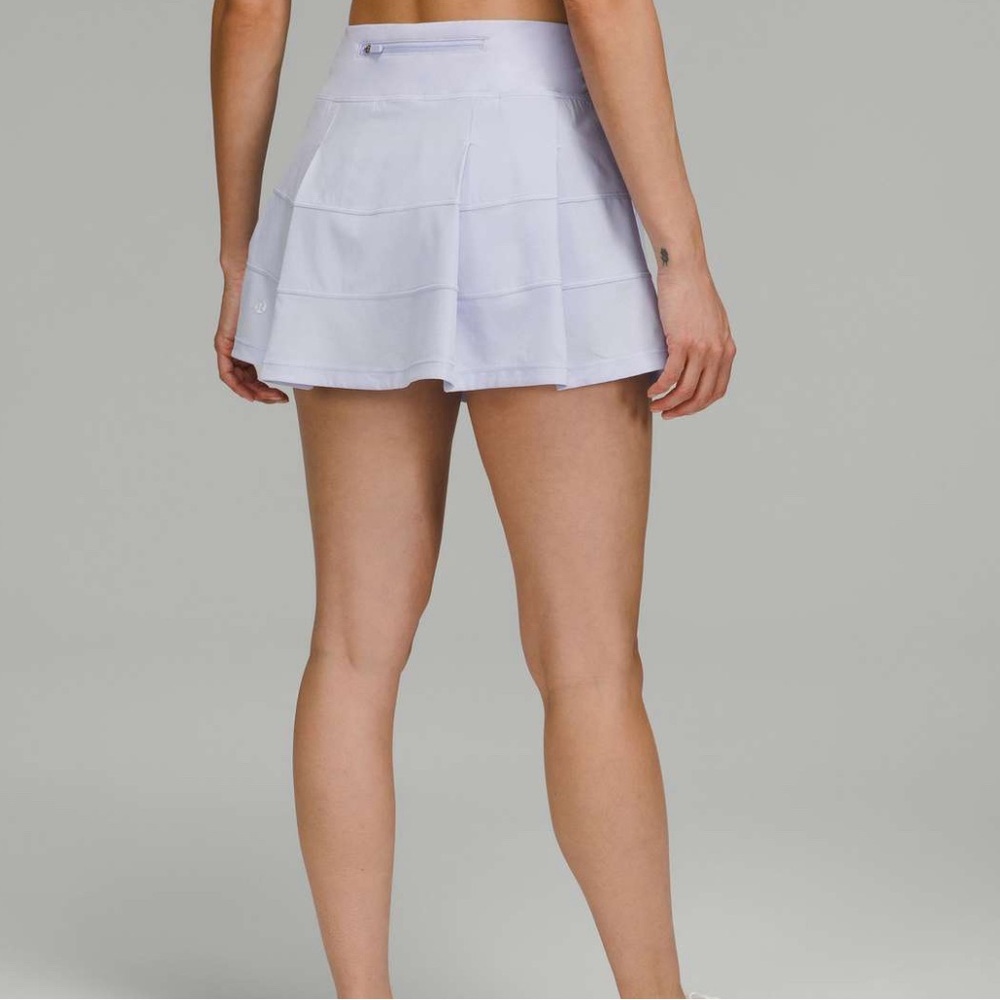 Lululemon Pace Rival Mid-Rise Skirt pastel Blue size 10